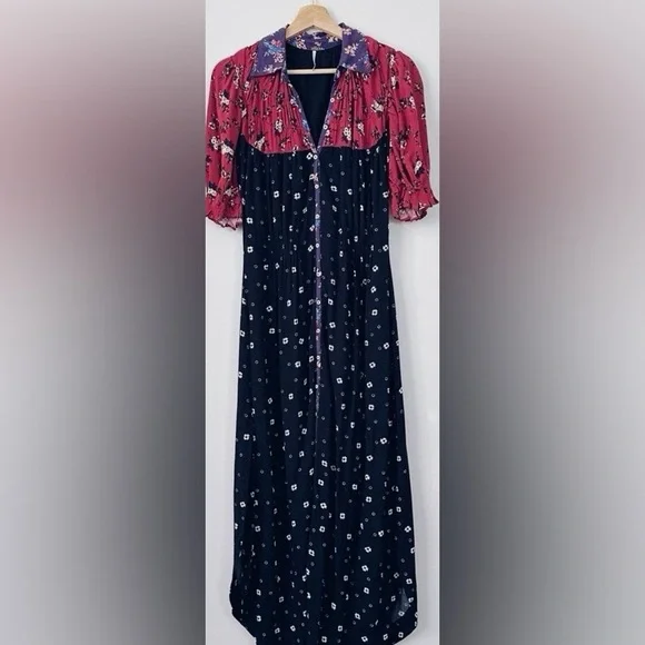 NWOT Free People Nora Midi Dress Size Large - Picture 7 of 8